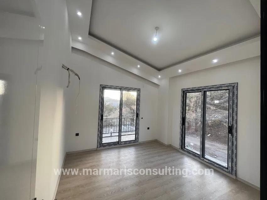 Marmaris Bozburun Stadtteil In dem atemberaubenden Meeresblick 4+1 Null 170 m2 satılık Villa