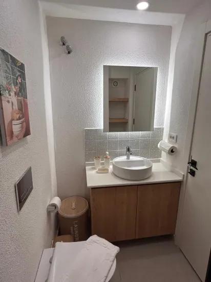 Marmaris Çıldır, 30 m zum Meer, neu, luxuriös, mit Garten, möbliert, zu vermieten, 2+1
