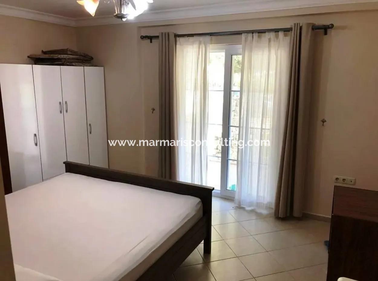 Luxus 3 Zimmer 1 Wohnzimmer Duplex-Wohnung Mit Pool Marmaris Icmeler
