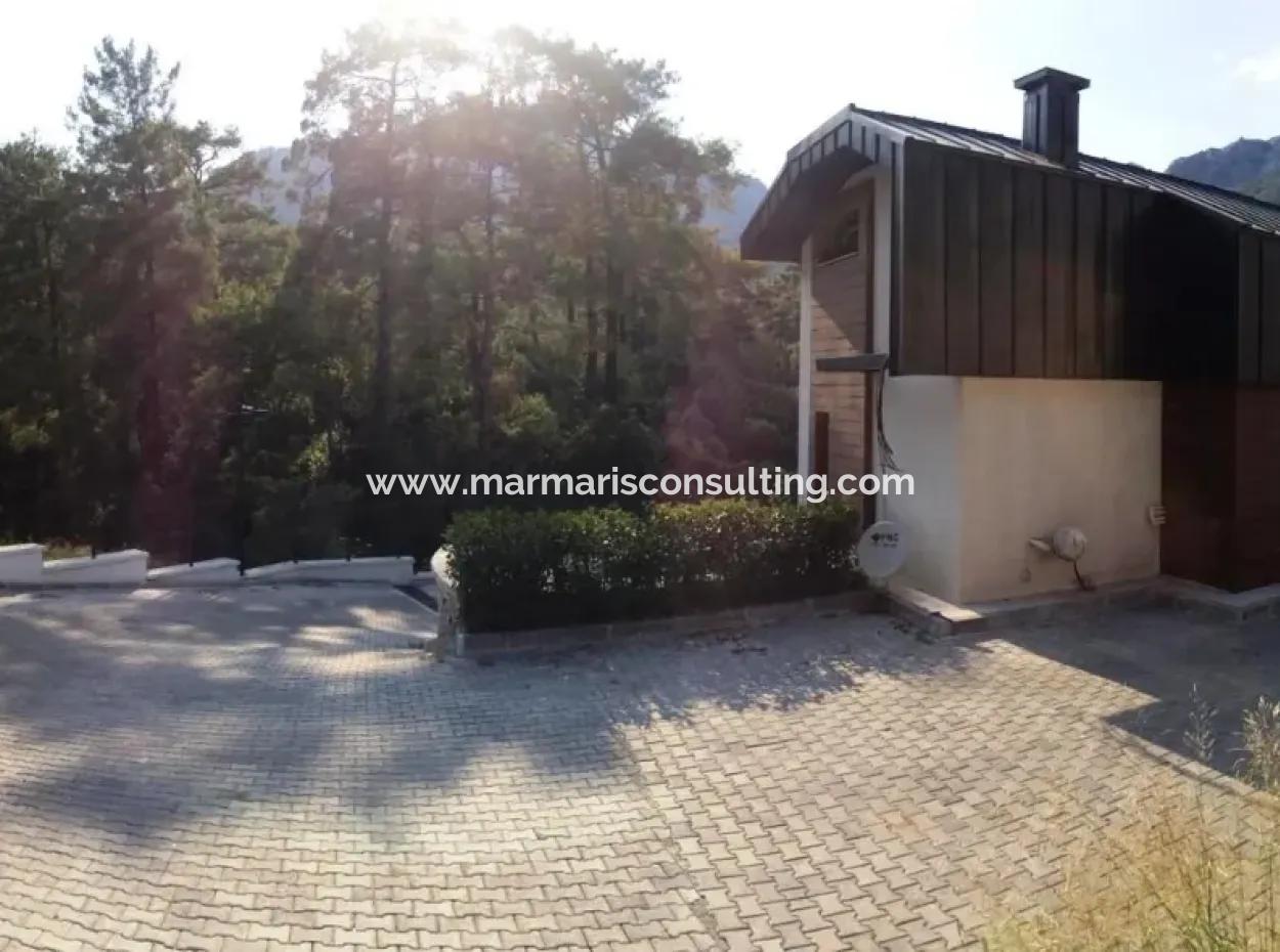 Schöne Villa Zum Verkauf In Marmaris Beldibi District, Villa Smart-Villa 220 M2 4 Zimmer 2 Wohnzimmer