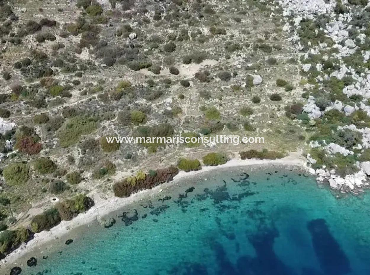 Feld Zum Verkauf Im Dorf Marmaris Söğüt Mit 500 M2 Meerblick 20 Meter Zum Meer