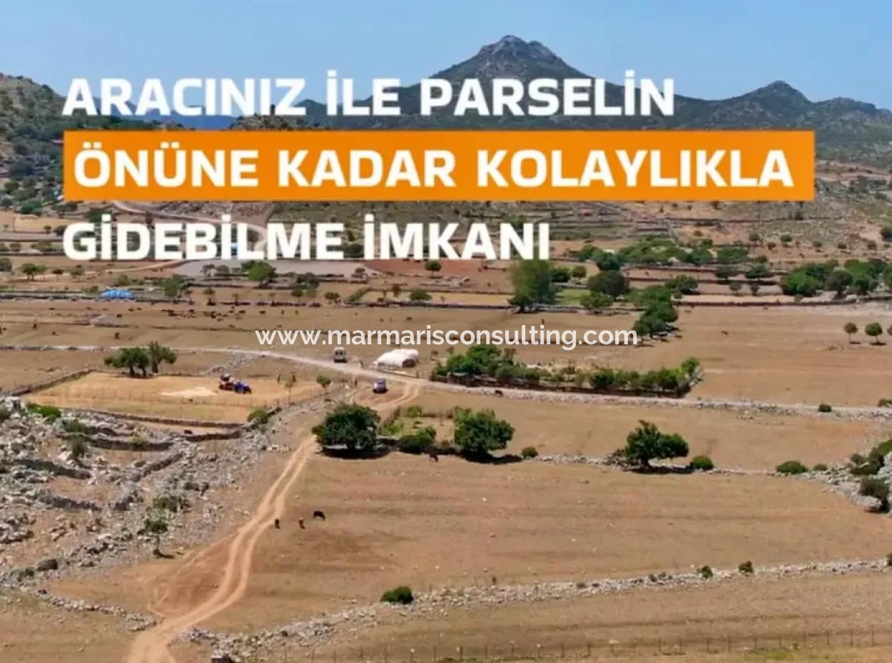 783M2 Land Zum Dringenden Verkauf Im Viertel Marmaris Taşlıca