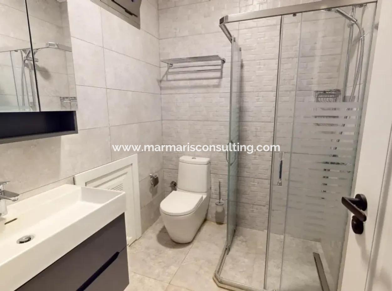 4 Zimmer 1 Wohnzimmer Maßgefertigte Villa Auf 800M2 Grundstück Mit Pool Mit Herrlichem Meerblick In Marmaris Gökbel Gebiet