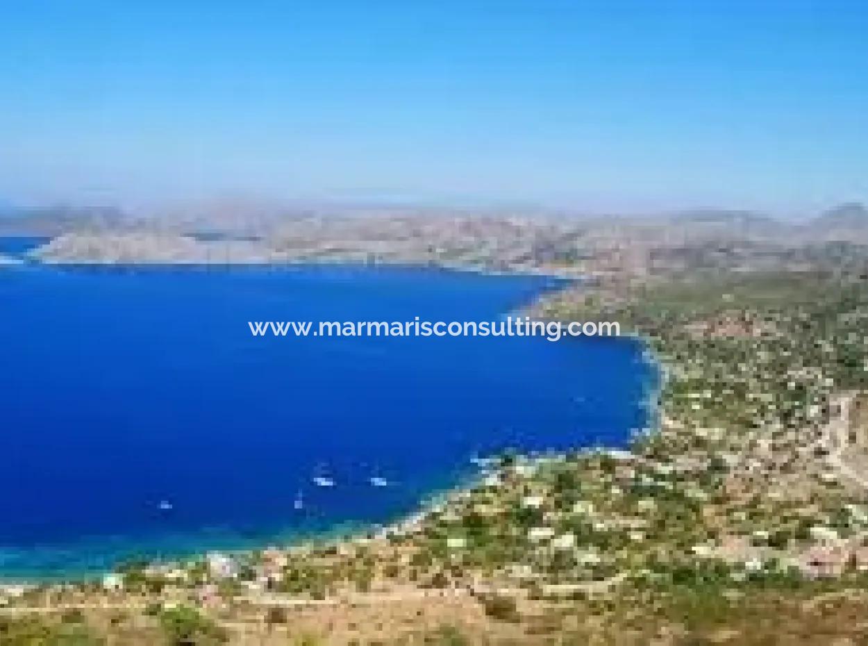 1600 M2 Bucht Am Meer Im Stadtteil Söğüt Des Bezirks Marmaris Von Immobilienmakler