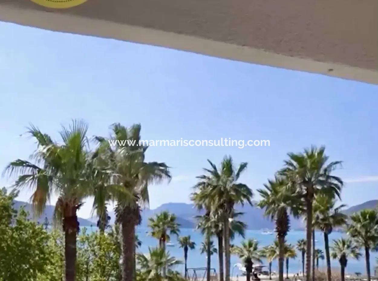 2 Zimmer 1 Wohnzimmer 106M2 Villa Wohnung Zum Verkauf In Herrlicher Lage Am Meer Im Zentrum Von Marmaris