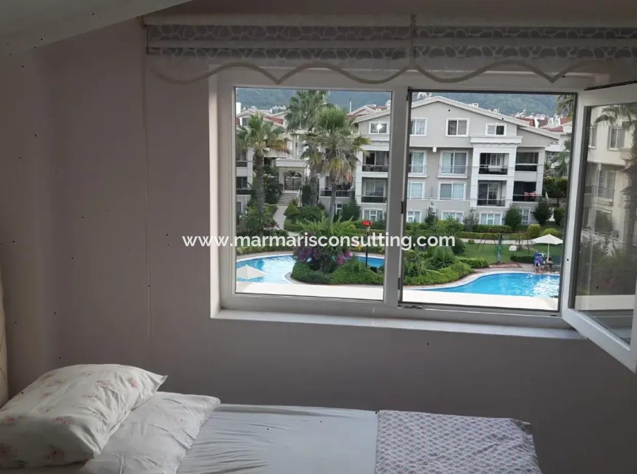 3 1 Möblierte, Unmöblierte Wohnung Zur Mietung Im Viertel Camiavlu – Sicheres Gelände Mit Pool