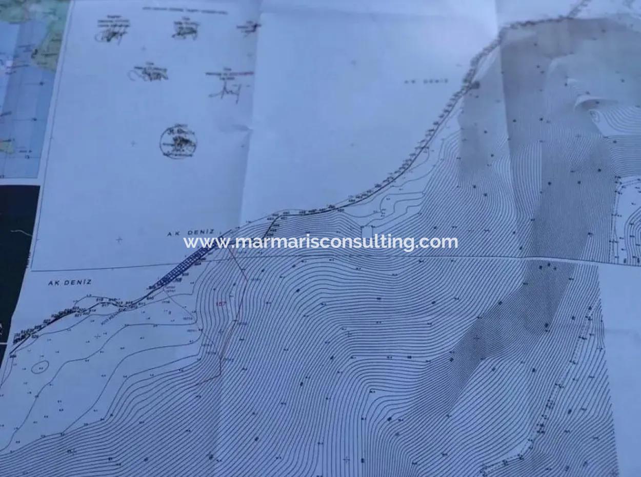 Das Land Zum Verkauf Von Marmaris In Der Nähe Des Meeres Grundstück Hotels, Marina, Yacht Club Land 4000 M2