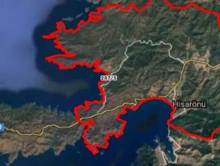 Ist Marmaris Bordubet Meer Unser Land Ist 13000M2 In Der Bay Area Kitesurfen Zum Verkauf.