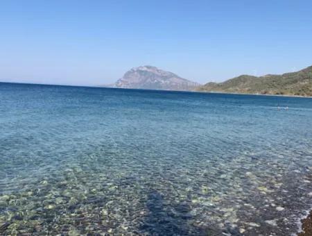 Grundstück Zum Verkauf Geeignet Für Den Bau Eines Hotels Am Meer Mit 10000M2 Tourismus Zonierung An Der Küste In The District Of Datca