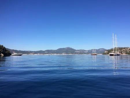 Das Land Zum Verkauf Von Marmaris In Der Nähe Des Meeres Grundstück Hotels, Marina, Yacht Club Land 4000 M2