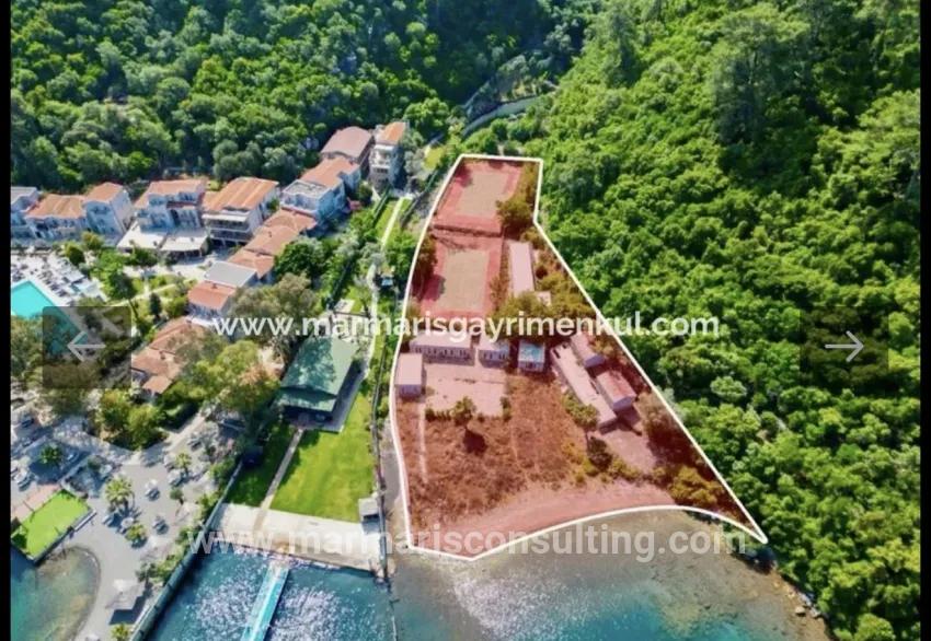 Marmaris Adaköy location In 4500m2 sea-front Private property