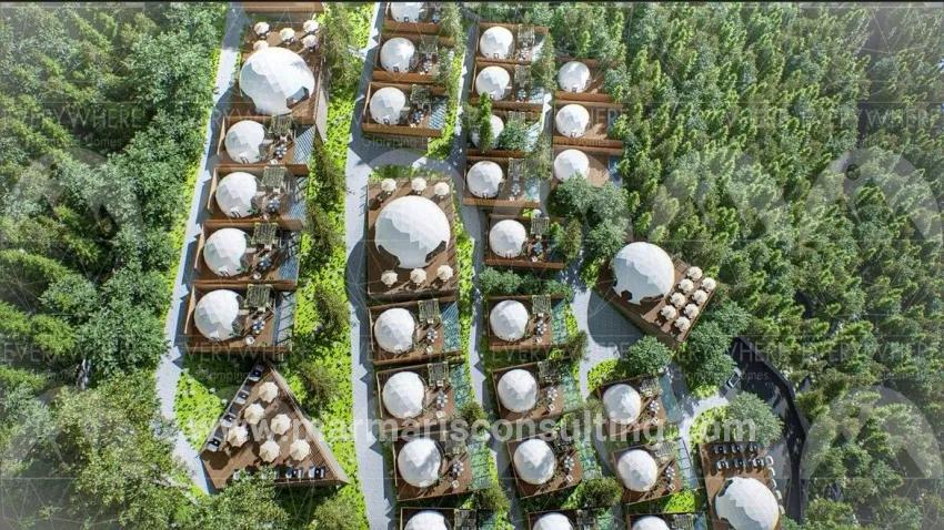 In Marmaris Çetibelinde within the forest 13,500 m2 Private usage area
