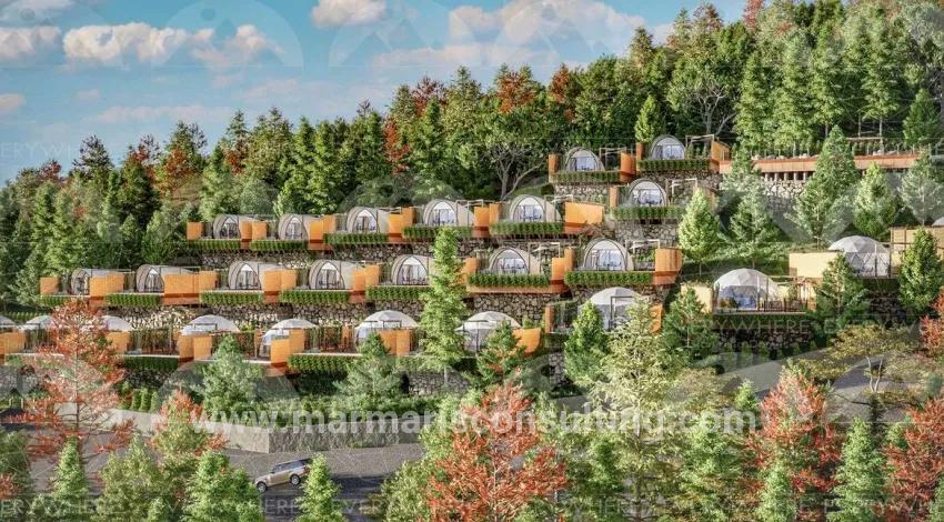 In Marmaris Çetibelinde within the forest 13,500 m2 Private usage area