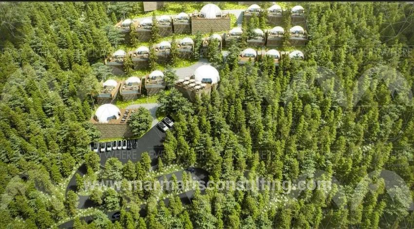 In Marmaris Çetibelinde within the forest 13,500 m2 Private usage area