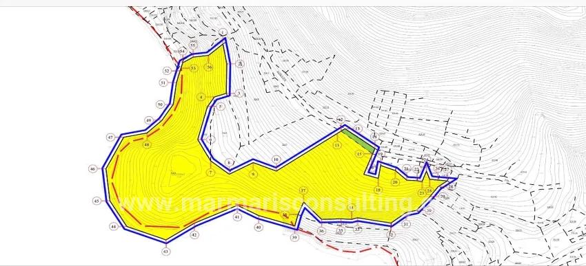 Land For sale in Bozburun Nbh. Marmaris - Commercial Zoned - 32.000 m²