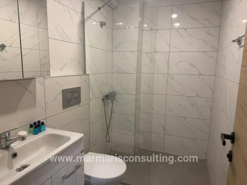 1+1 Bedroom Apartment For rent in Siteler Nbh. Marmaris - 55 m²