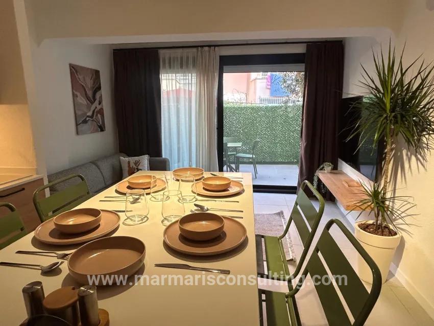 2+1 Bedroom Apartment For rent in Çıldır Nbh. Marmaris - 75 m²