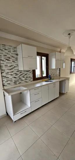 In Beldibi, a spacious and airy 3+1 rental apartment In a brand new building In excellent condition