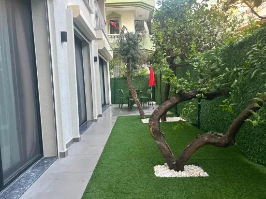 Marmaris In Çıldır 30 m to the sea Brand new Luxury Garden Furnished For rent 2+1