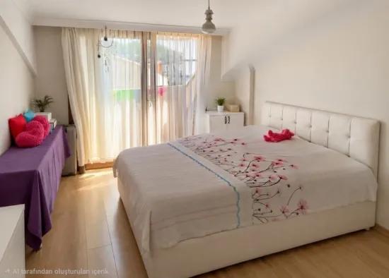 3+1 Duplex Apartment for Sale In the Young Building, Armutalan