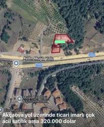 Land For sale in Akçaova Nbh. Menteşe - Commercial Zoned - 2.600 m²