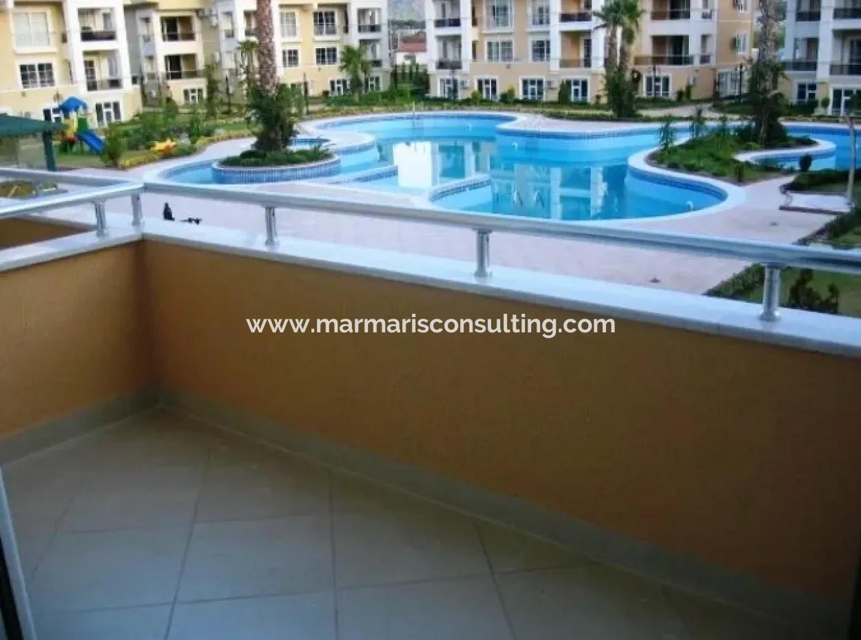 Luxury Duplex Apartment For Sale In Site With Swimming Pool In The Centre Of Marmaris