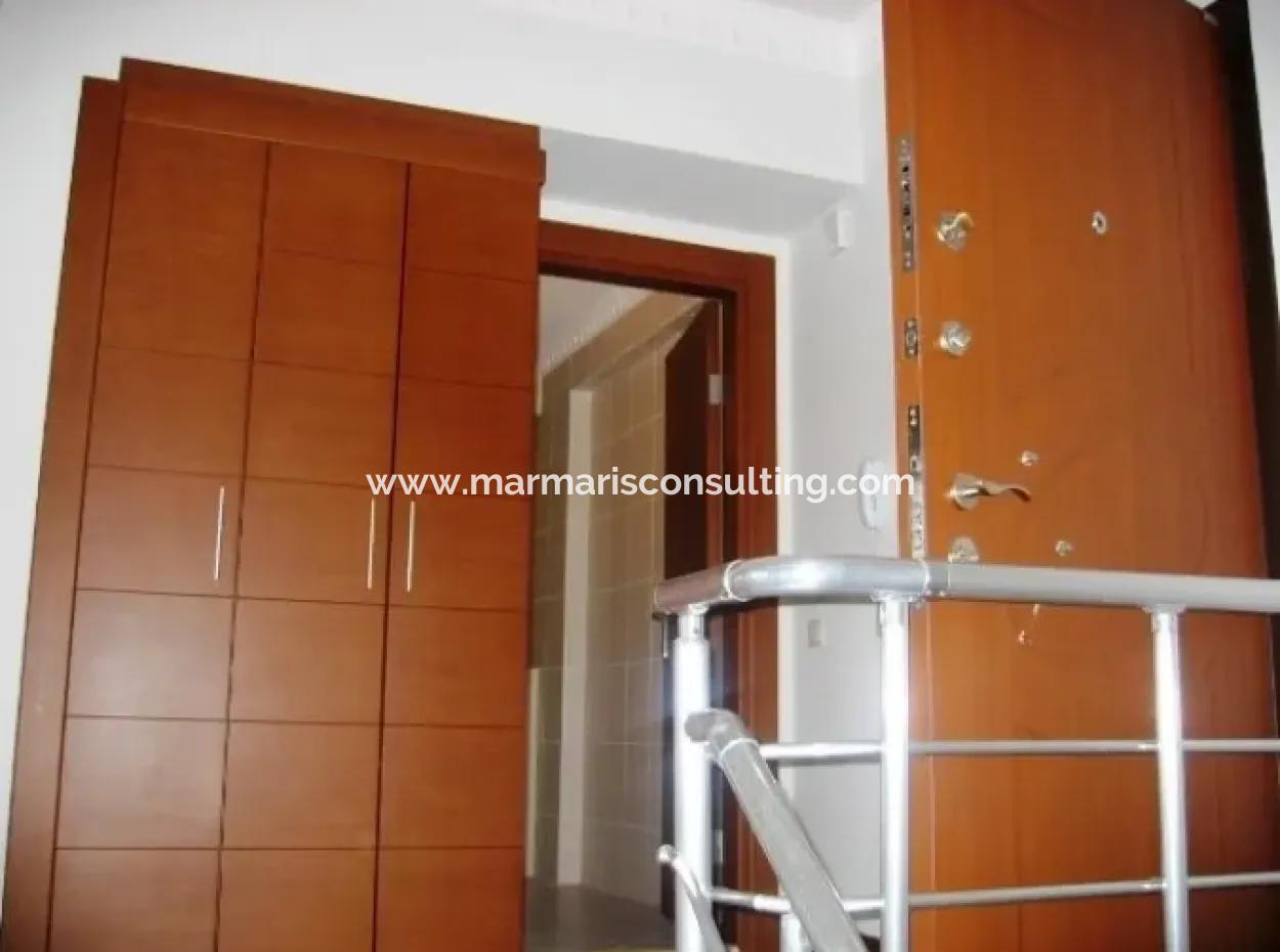 Luxury Duplex Apartment For Sale In Site With Swimming Pool In The Centre Of Marmaris