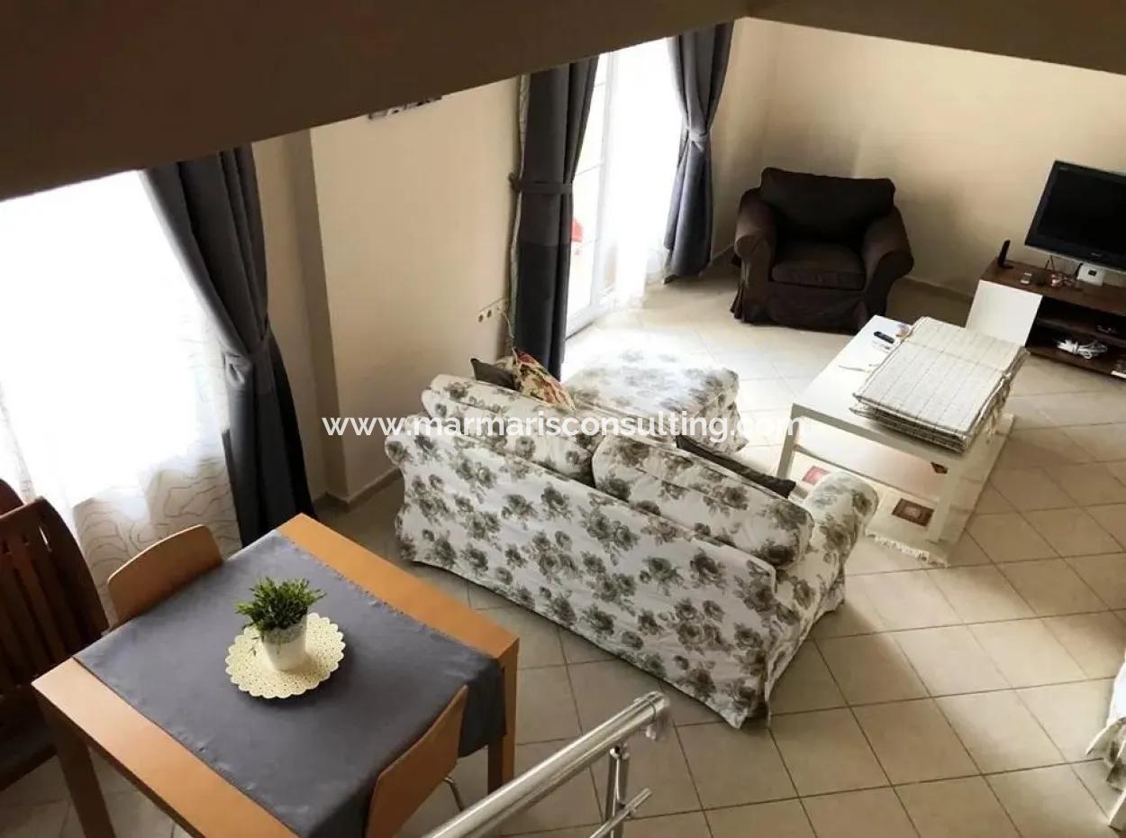 Luxury 3 Rooms 1 Living Room Duplex Apartment With Swimming Pool Marmaris Icmeler
