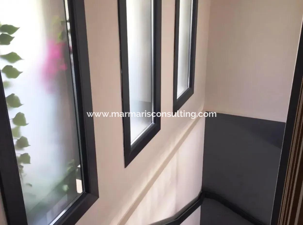 Beautiful Villa For Sale In Marmaris Beldibi District Neighborhood, Villa Smart Villa 220 M2 4 Rooms 2 Living Room