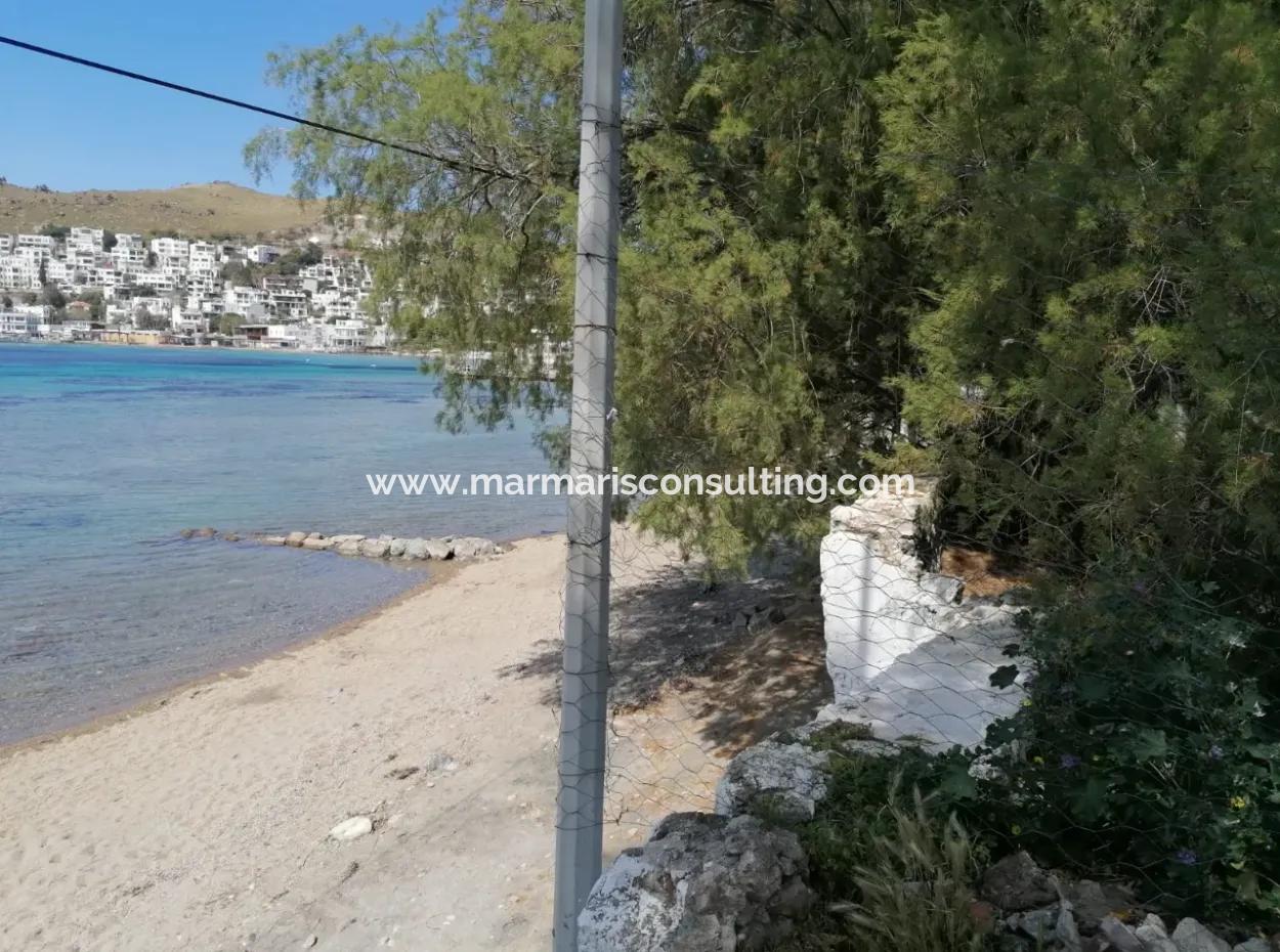 Land For Sale With 4000M2 Tourism Development By The Sea In Bodrum Akyarlar