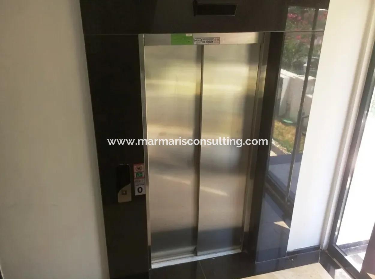 Zero Luxury 2 Rooms 1 Living Room 100M2 Indoor Garage Available For Sale In Marmaris