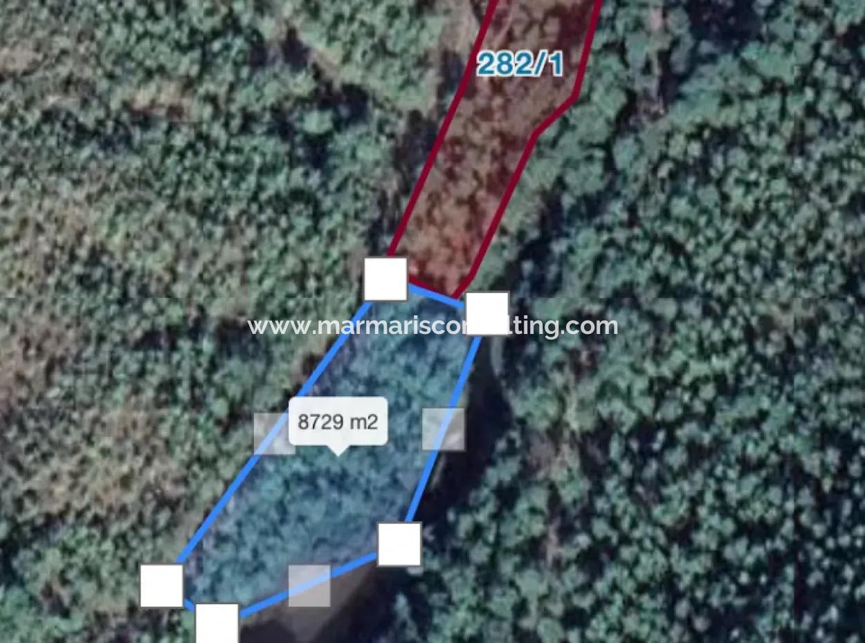 Land For Sale Suitable For Bungalow Hotel In 7500M2 Plot In Bördübet Bay