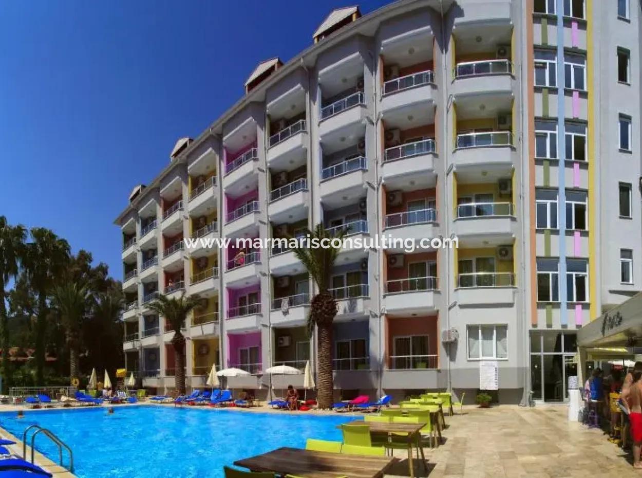 Hotel For Sale With 65 Rooms In Marmaris İçmeler With A Magnificent Location