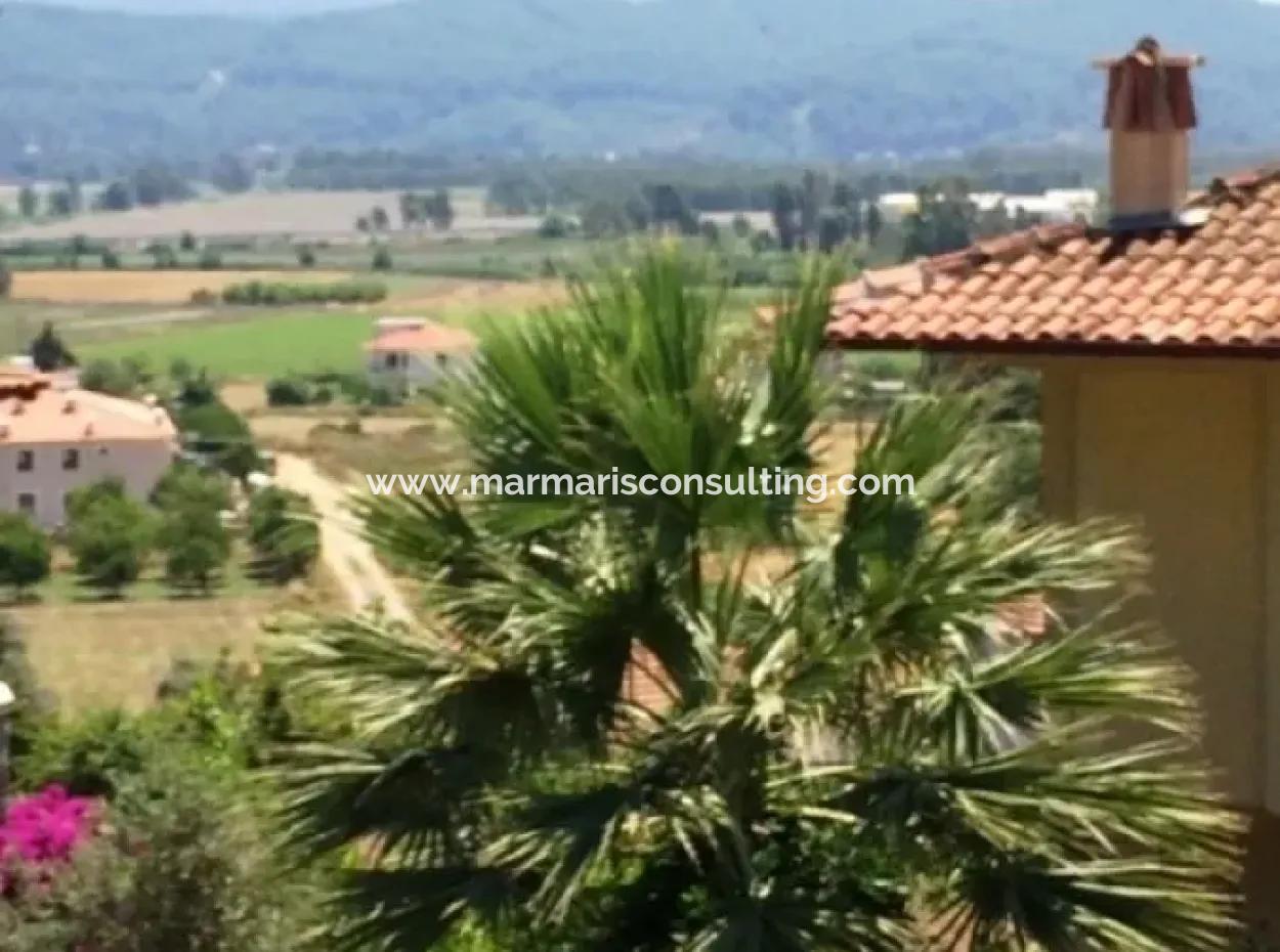 Detached Villa With A Garden For Sale In Ula Muğla District Sultanahmet Neighborhood Twin