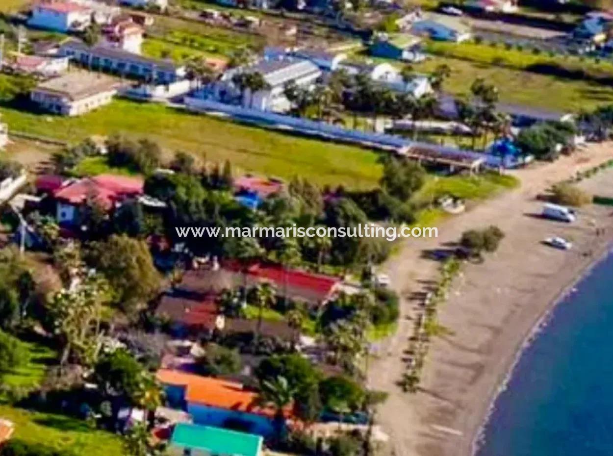 Land For Sale In Marmaris Hisarönü Bay Within A 6500M2 Tourism Area By The Sea