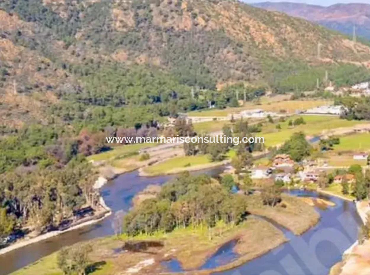 Land For Sale In Marmaris Hisarönü Bay Within A 6500M2 Tourism Area By The Sea