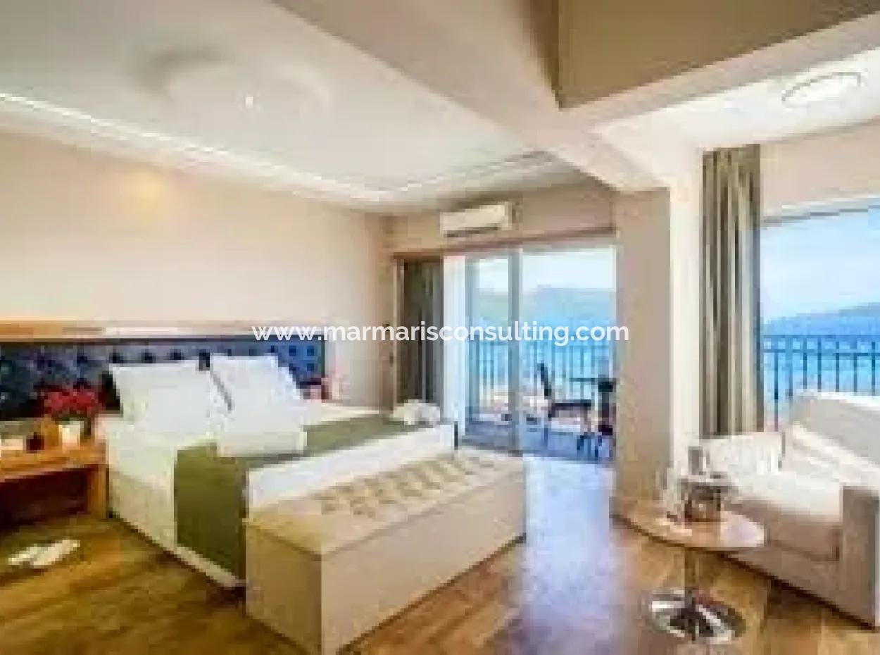 A Beachfront Hotel With 70 Rooms For Sale In Marmaris Center