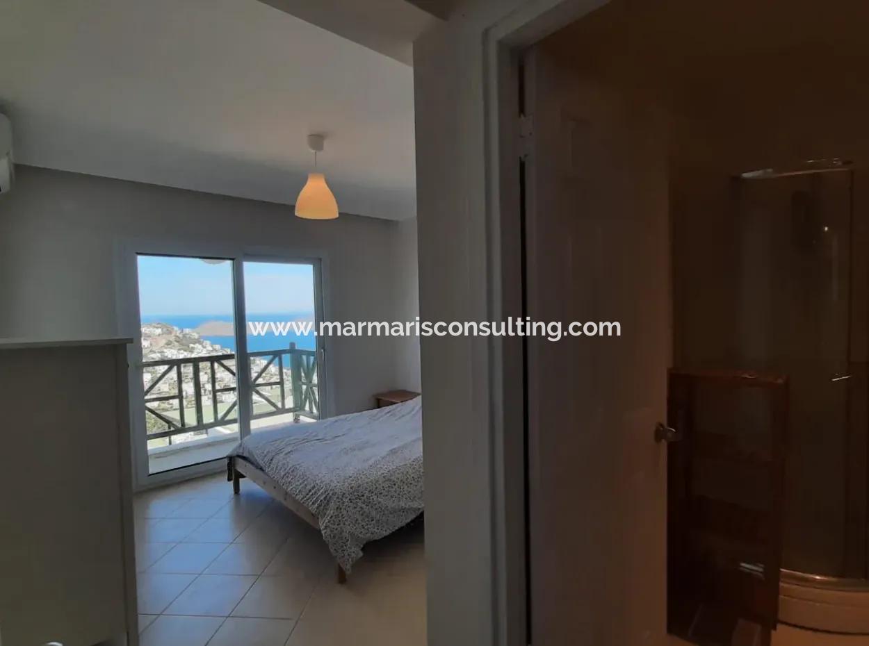 Only 5 Minutes From Yalıkavak Marina, Detached With A Sea View.