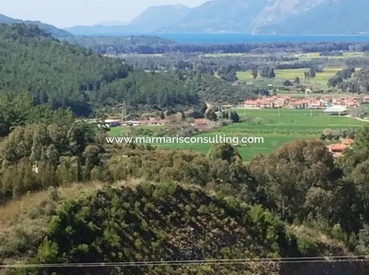 Stone Villa With Swimming Pool, 8 Rooms, 740M2 Plot For Sale In Gökova Region