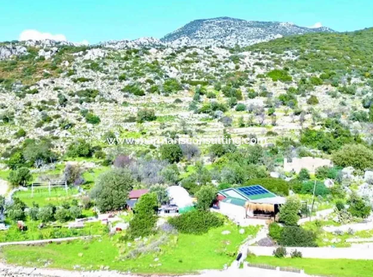 290M2 Land For Sale By The Sea In Marmaris Söğüt Village From The Real Estate Agent