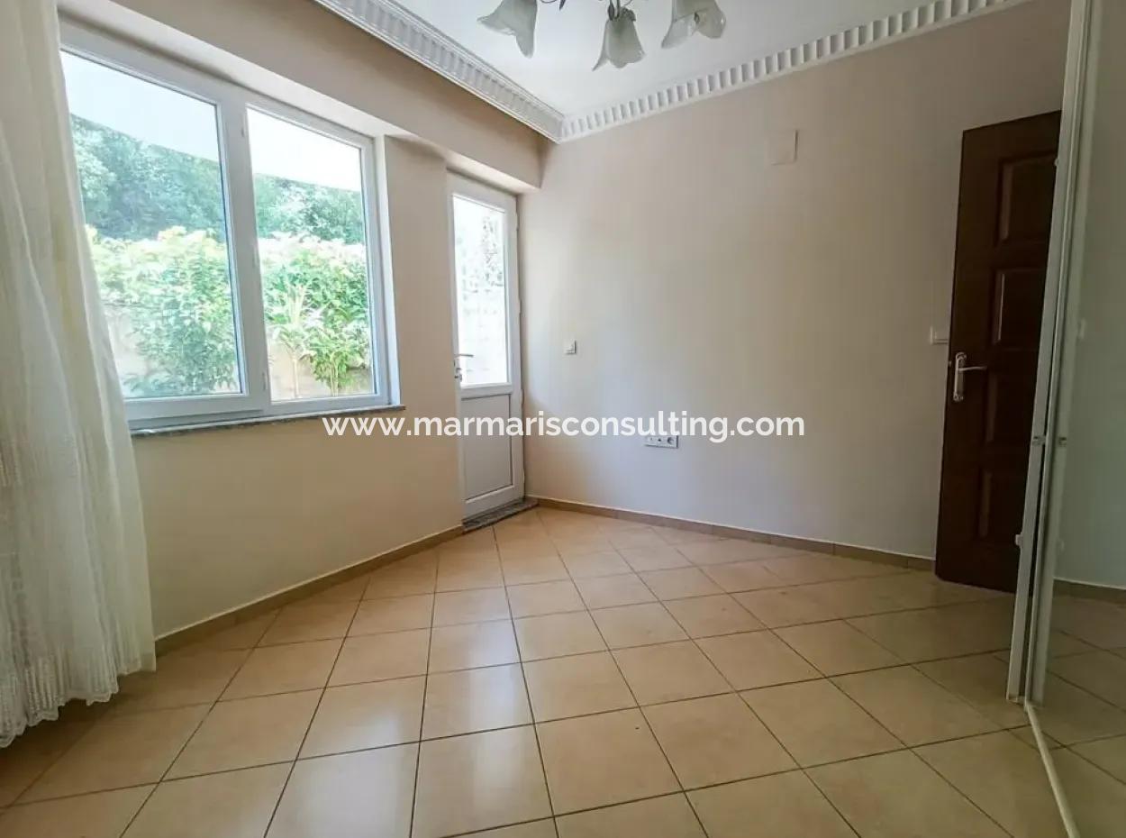 3 1 Garden Duplex Apartment For Sale In Beldibi Neighborhood Of Marmaris District In A Complex With Nature View Swimming Pool