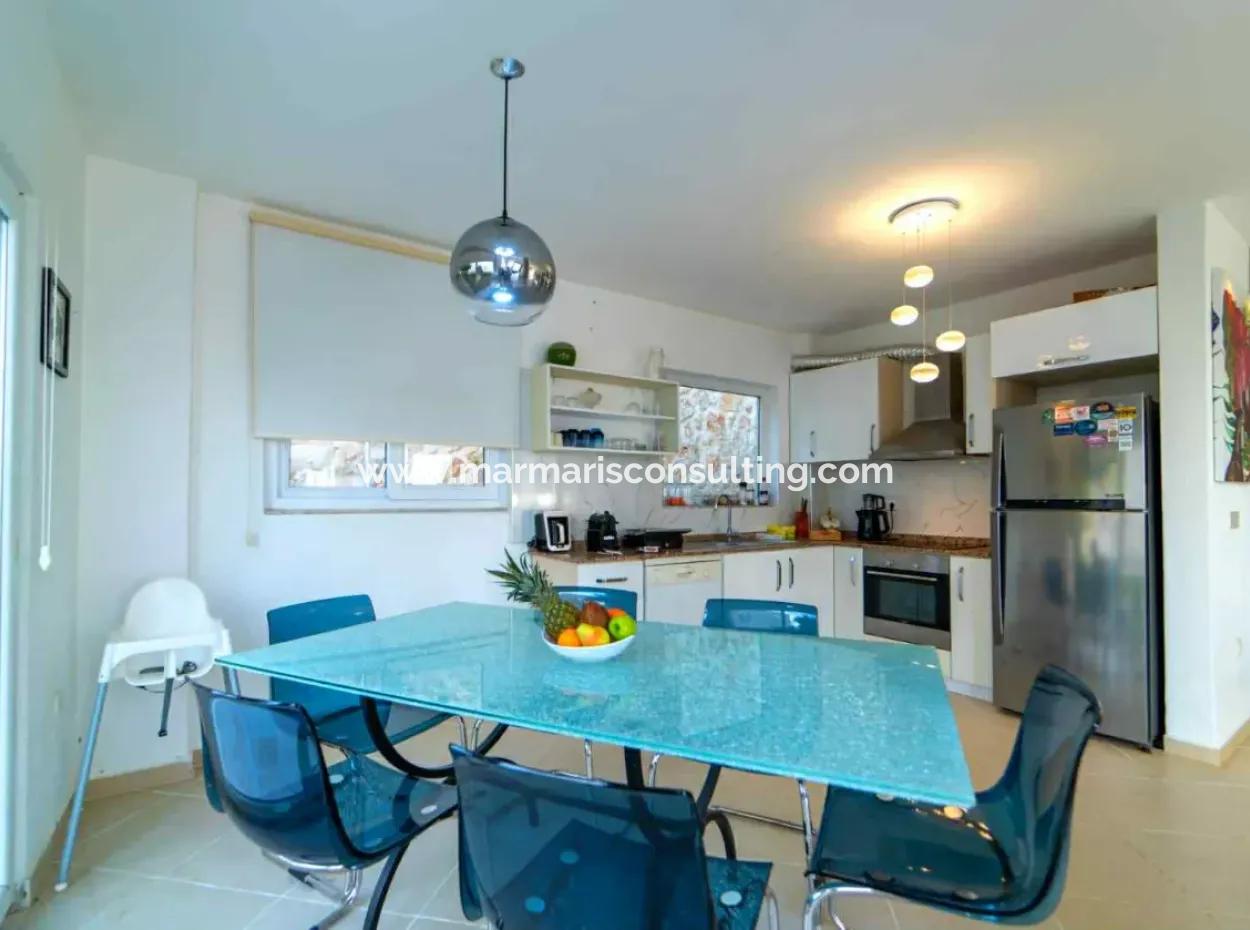 A Detached Villa For Sale With A Magnificent Sea View Swimming Pool In Kalkan Is A Custom-Made Villa
