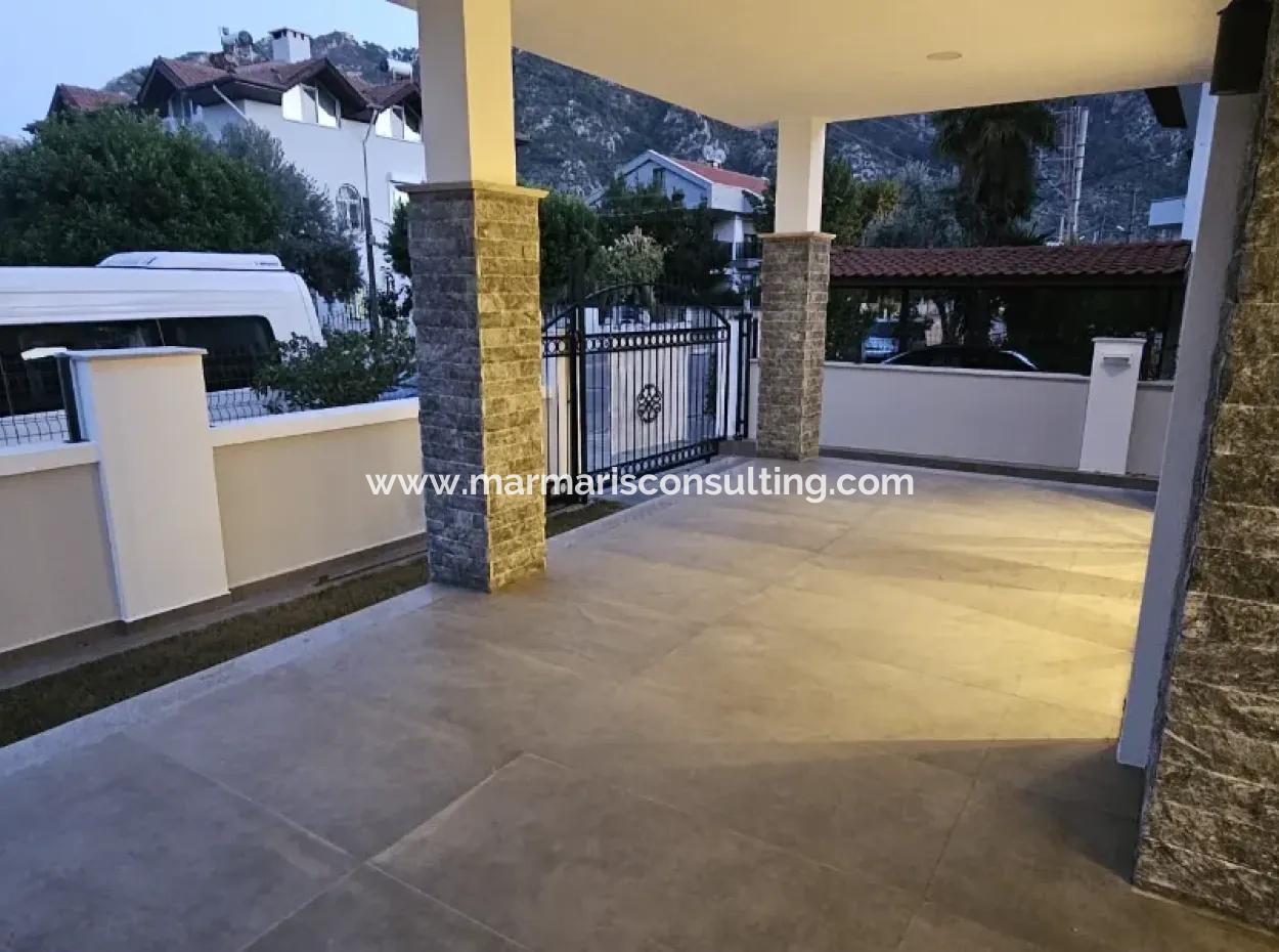 İçmeler Neighborhood 4 1 Fully Detached Brand New Villa For Sale