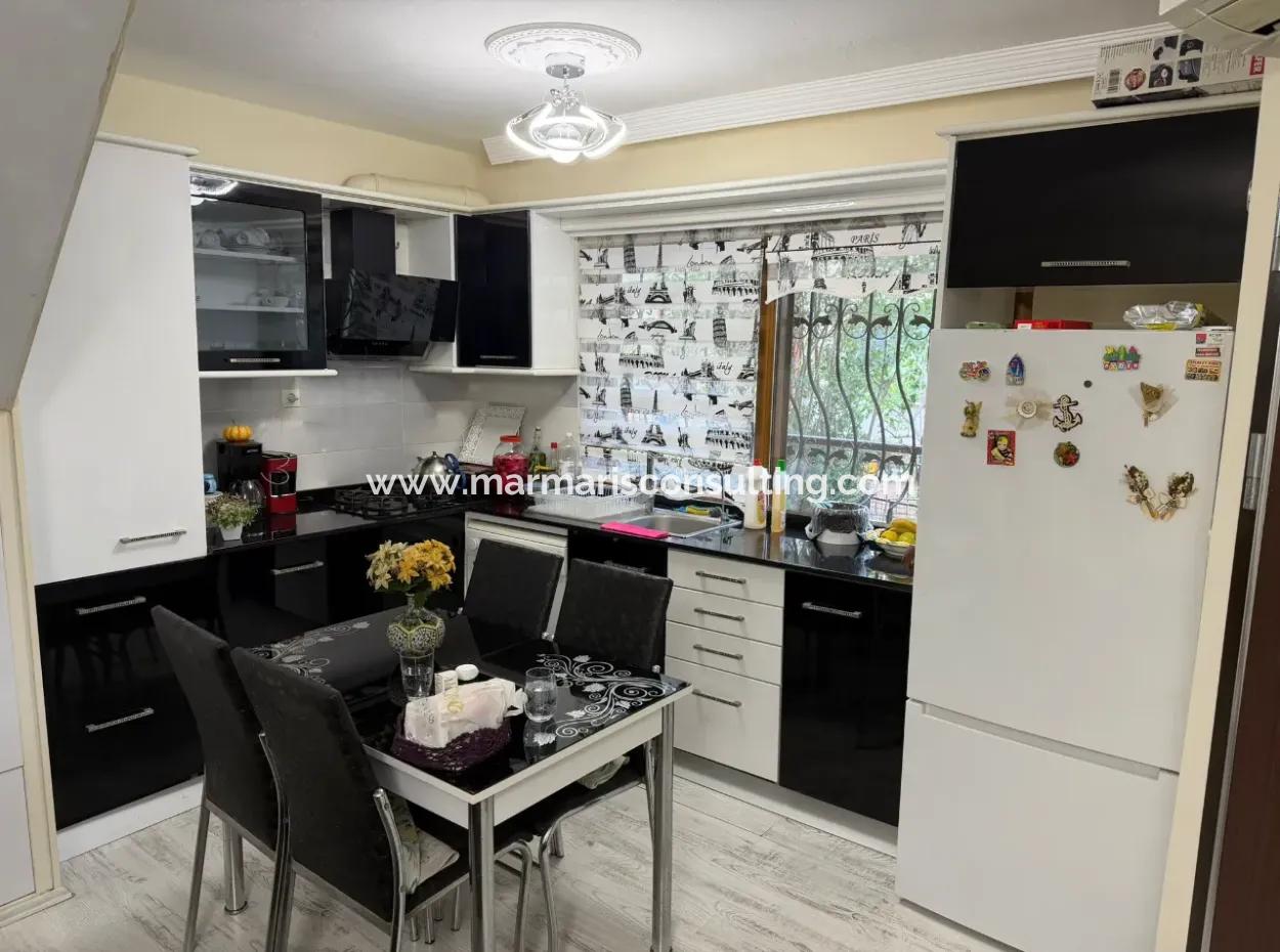 Çamdibi Neighborhood 2 1 Detached Duplex Flat With Garden For Sale