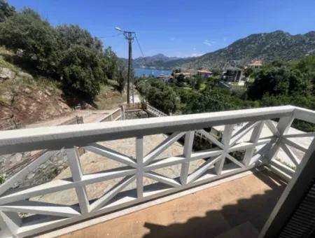 3 Rooms 1 Living Room 140M2 2 Villas For Sale With Swimming Pool With Magnificent Sea View In Selimiye Neighborhood Of Marmaris District