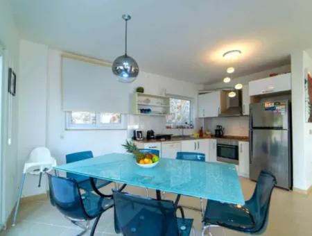 A Detached Villa For Sale With A Magnificent Sea View Swimming Pool In Kalkan Is A Custom-Made Villa