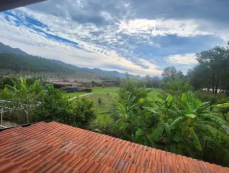 Ortaca Neighborhood For Sale 10.000 M2 Custom Made Farmhouse With Pool