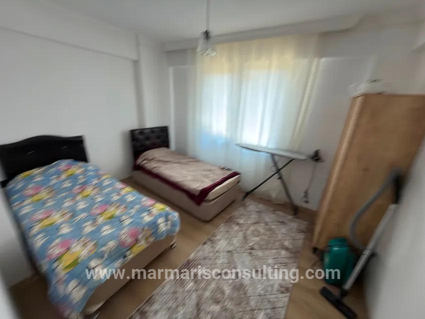 В центре Даламана меблированная 1+1 арендная новая квартира
