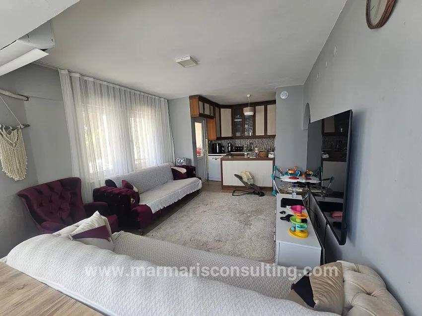 Marmaris Siteler Mah. Satılık 2+1 Daire - 80 m²