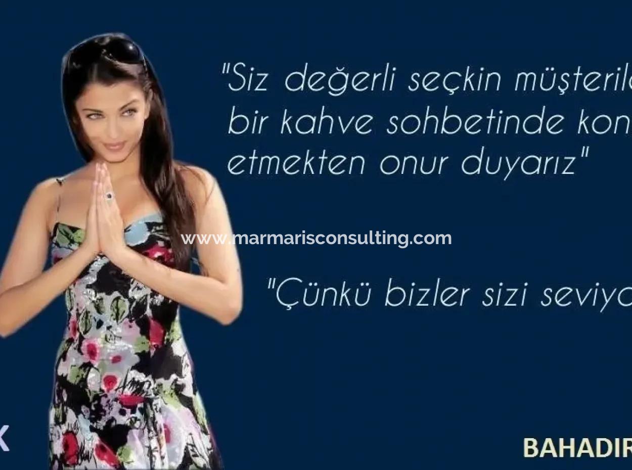 İçmeler Yüzme Havuzlu Süper Lüks Dubleks Daire Site İçerisinde